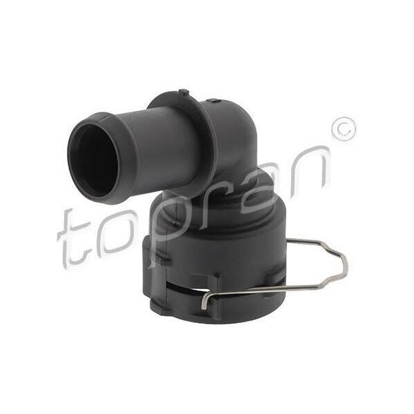 Topran 119 746 Flangia Refrigerante Oe 5Q0122291EB Compatibile Con A1 Gb, A3 8V, A3 8Y, Arona, Ateca, Ibiza, Kamiq, Karoq, Octavia, Scala, Superb, Arteon, Golf Sportsvan, Golf Vii, Passat 3BG, Polo Ae, T-Cross, T-ROC-image