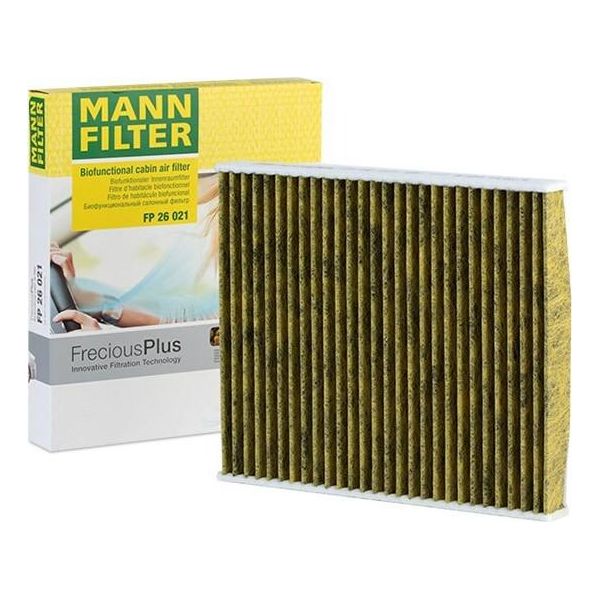 MANN-FILTER Fp 26 021 - Oe 2Q0 819 644 Filtro Aria Abitacolo Per A1 (Gb), Arona (Kj), Ibiza (Kj), Kamiq (NW4), Scala (NW1), Polo (AE1, AW1, BZ1), T-Cross (C11, D31)-image