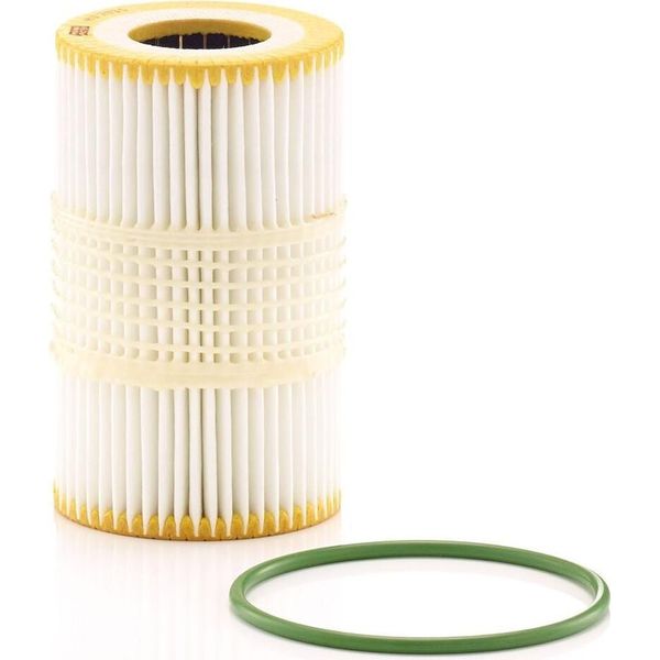 MANN-FILTER Hu 7035 Y - Oe 06E 115 466 B Filtro Olio Per A4 (8K), A5 (8T), A5 (8F), A6 (4G), A7 (4G), A8 (4H), Q7 (4M)-image