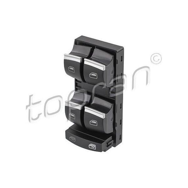 Topran 118 903 - Oe 4F0 959 851H Interruttore Regolatore Finestrino, Anteriore Sinistro Per Q7 (4L), A3 (8P)-image