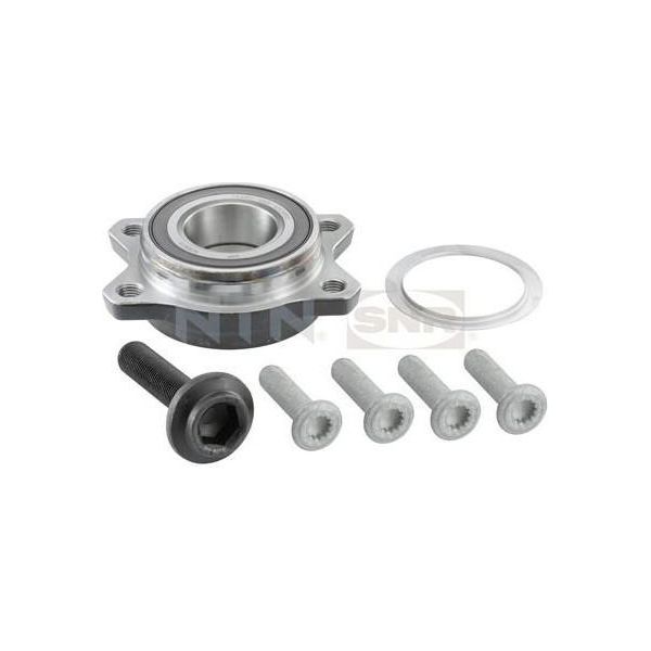 Snr R157.40 - Set Di Cuscinetti Ruota Oe 4F0498625 Per A6 (4F), A6 (4B), R8 (42)-image