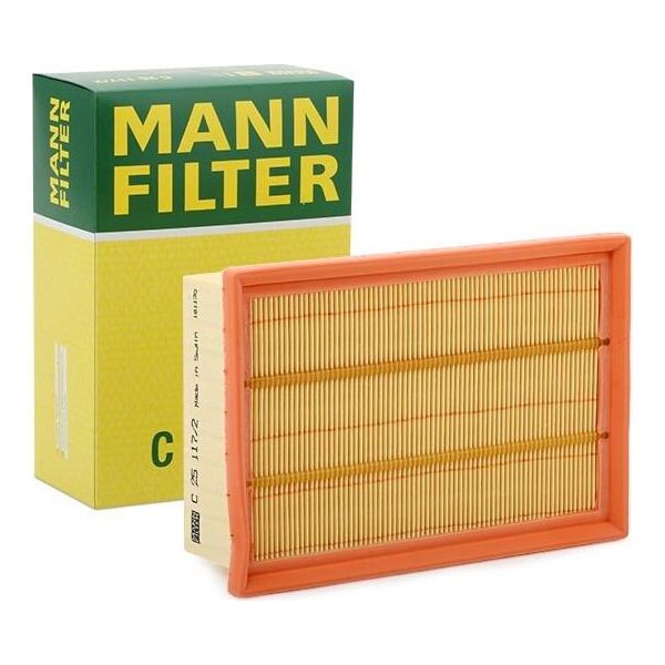 MANN-FILTER C 25 117/2 - Oe 1444 Fj Luftfilter FüR C4 (La), C4 I (Lc), 307, 206 (2A/C), 307 Cc (3B), 307 Sw (3H)-image