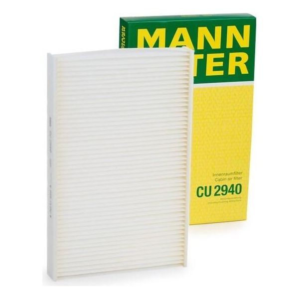 MANN-FILTER Cu 2940 Filtro Aria Abitacolo Oe 6447NT Compatibile Con Rcz, 308, 307, 1007, DS4, C4, C4Er, C3, C2-image