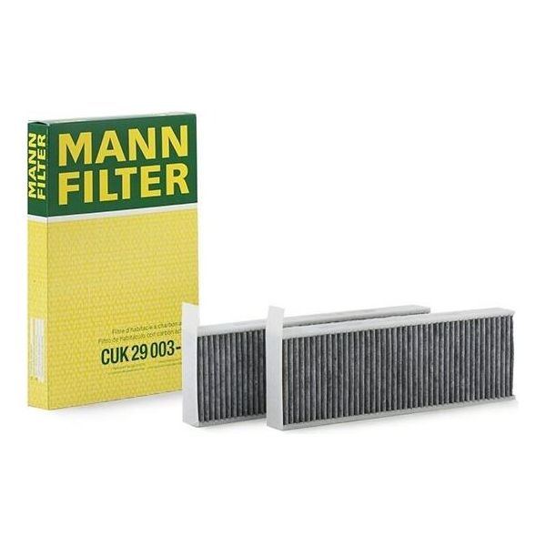 MANN-FILTER Cuk 29 003-2 Filtro Aria Abitacolo Oe 6447XG Compatibile Con Partner, Rifter, Traveller, Expert, 5008, 3008, Zafira, Vivaro, Grandland, Combo, Spacetourer, Jumpy, C4, DS5, C5, Berlingo, Proace-image