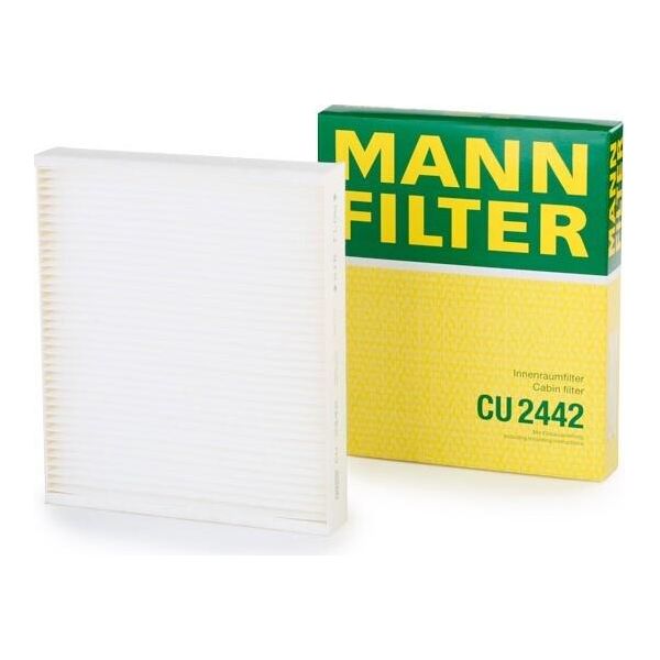MANN-FILTER Cu 2442 Filtro Aria Abitacolo Oe 13271190 Compatibile Con Zafira, Mokka, Meriva, Karl, Insignia, Cascada, Astra J, Astra (A04), Ampera, Volt, Trax, Spark, Orlando, Malibu, Cruze, Aveo-image