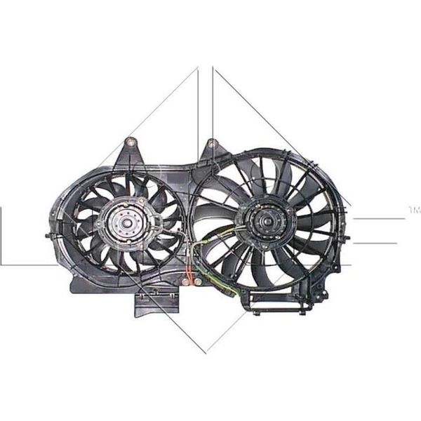 Nrf 47205 - Ventola Radiatore Oe 8E0121207F Per A4 (8E), A4 (8H), A6 (4B), Exeo (3R)-image