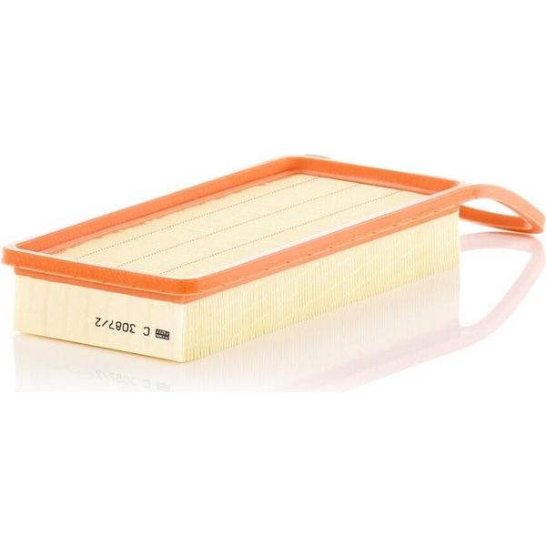 MANN-FILTER C 3087/2 Filtro Aria Oe 1444VZ Compatibile Con Aygo, Bipper, 307, 206, 1007, 2, Fusion, Fiesta, Xsara, Nemo, C3, C2, C1-image
