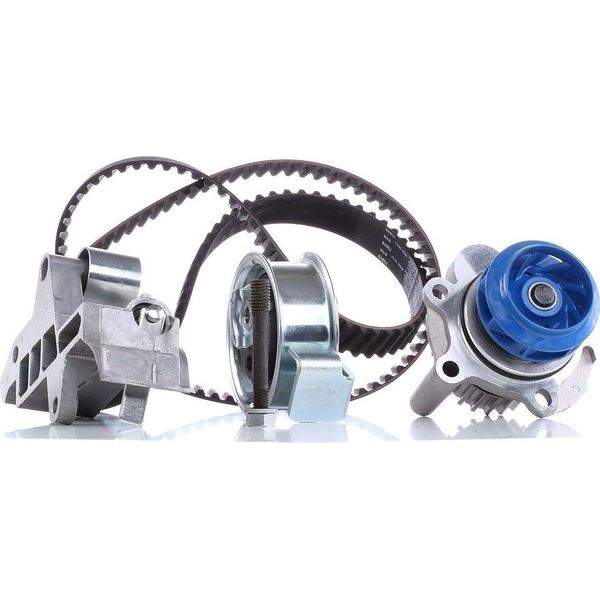 Skf Vkmc 01918-1 - Oe 06A 109 477 A Pompa Dell'acqua + Zahnriemensatz Per A3 (8L), A4 (8D), A4 (8E), A4 (8H), A6 (4B), Exeo (3R), Superb I (3U), Passat (3B)-image