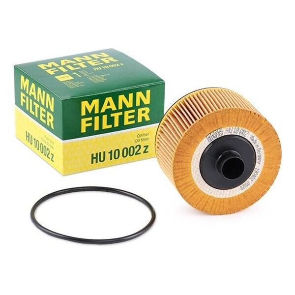 MANN-FILTER Hu 10 002 Z Filtro Olio Oe 2001800009 Compatibile Con Fortwo, Forfour, Twingo, Talisman, Scenic, Megane, Kangoo, Kadjar, Clio, Captur, Arkana, X-Trail, Qashqai, Pulsar, Micra, Juke, Glb, Gla, Cla, Citan, Classe B, Classe A, Sandero, Logan, Lodgy, Duster, Dokker-image