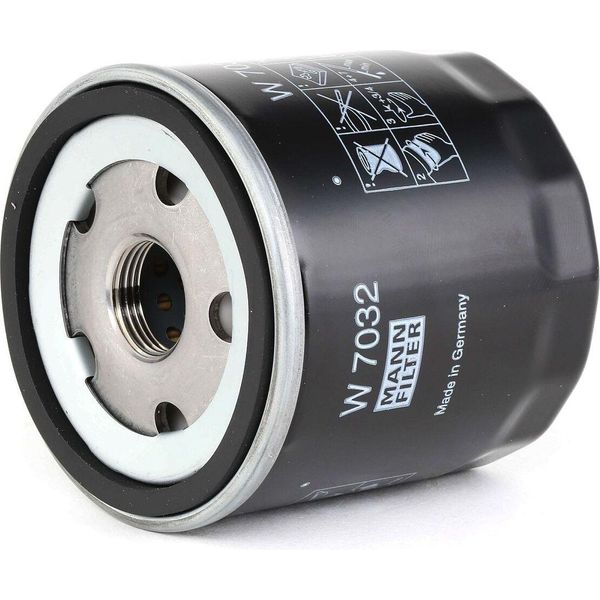 MANN-FILTER W 7032 Filtro Olio Oe 6071800010 Compatibile Con Duster, Dokker, Talisman, Scenic, Sandero, Megane, Kangoo, Kadjar, Clio, Captur, Qashqai, Pulsar, NV200, Note, Micra, Juke, Classe Gla, Cla, Citan, Classe B, Classe A, Logan, Lodgy-image