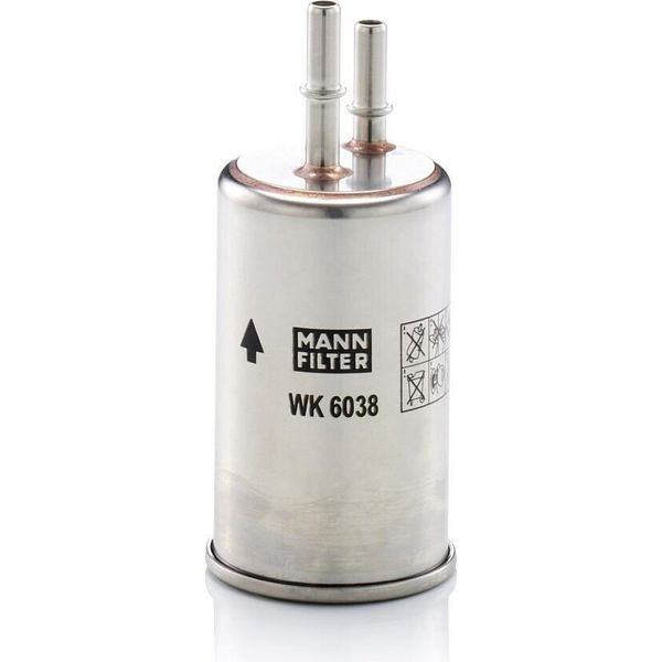 MANN-FILTER Wk 6038 - Oe 31355412 Filtro Carburante Per S60 Ii (134), S80 Ii (124), V40 (525, 526), V60 I (155, 157), V70 Iii (135), XC60 (156), XC70 Ii (136)-image