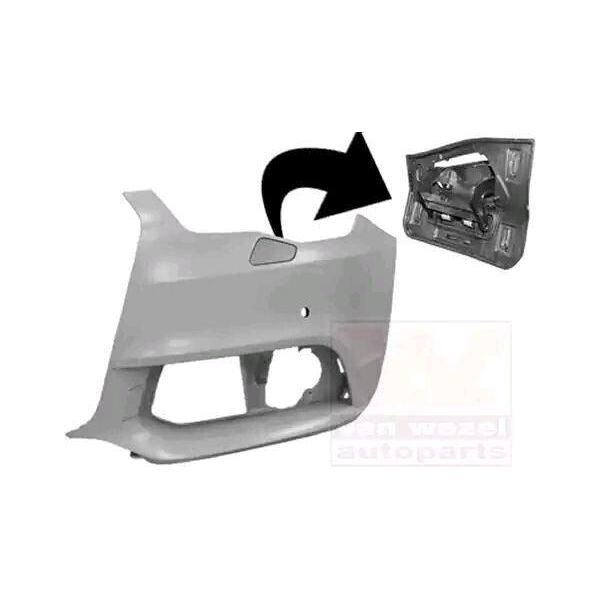 Van Wezel 0301565 - Paraurti Oe 8X0807065CGRU, Anteriore Sinistro Per A1 (8X)-image