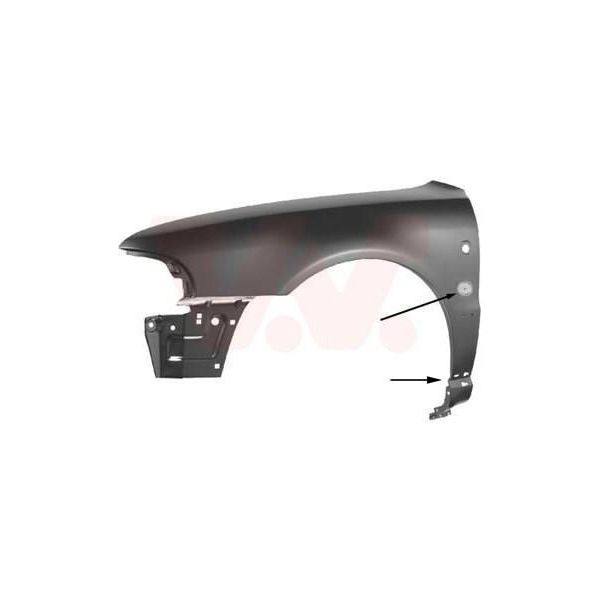Van Wezel 0323653 - Parafango Anteriore Sinistro Oe 8D0821105A Per A4 (8D)-image