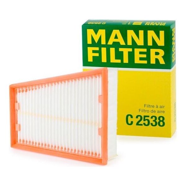 MANN-FILTER C 2538 - Oe 16546 00Q4D Filtro Aria Per Grand Scenic Ii (Jm), Kangoo (Kw), Kangoo (Fw), Megane Ii, Scenic Ii-image