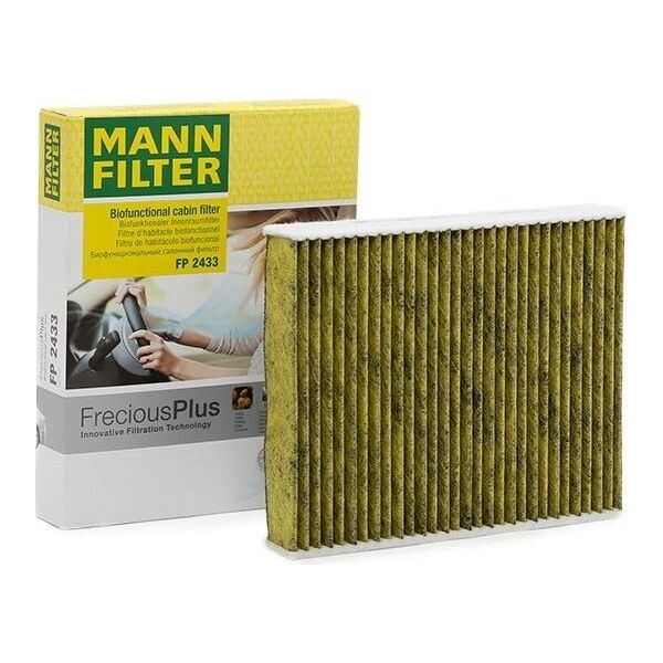 MANN-FILTER Fp 2433 - Filtro Aria Abitacolo Oe 1204 459 Per Fiesta V, Fusion-image
