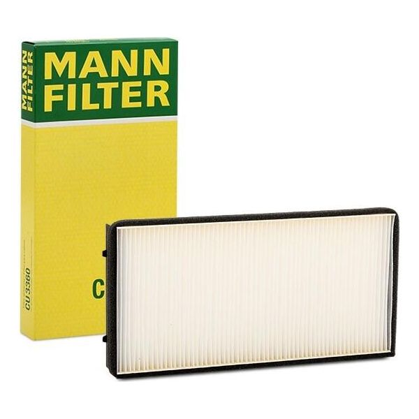 MANN-FILTER Cu 3360 - Oe 996 572 219 01 Filtro Aria Abitacolo Per Boxster (986), Boxster (987), Cayman (987), 911 (996), 911 (997)-image