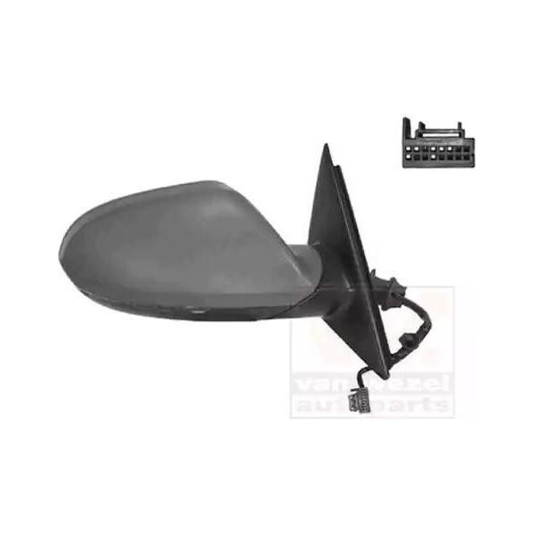 Van Wezel 0342808 Specchietto Retrovisore Esterno Destro Per Audi A6 Avant (4G5, 4GD, C7) Asferico Riscaldato Primerizzato-image
