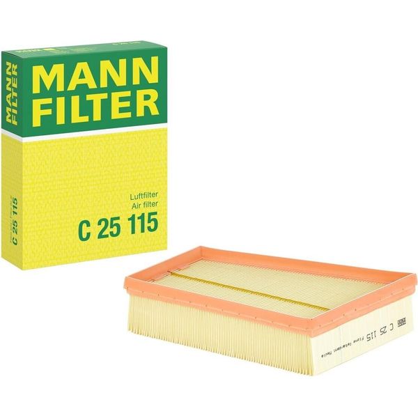 MANN-FILTRO C 25 115 - Oe 16 54 650 86R Filtro Aria Per Fluence (L3), Grand Scenic Iii (Jz), Megane Cc, Megane Iii, Scenic Iii-image