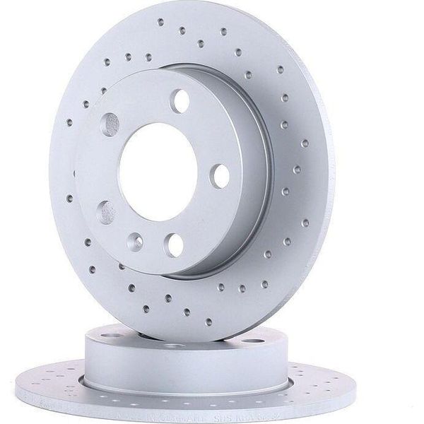 Zimmermann 100.1236.52 Disco Freno Oe 5QD615601A Compatibile Con A1 8X, A2, A3 8L, Tt, Cordoba, Ibiza, Leon, Toledo, Fabia, Octavia, Bora, Golf Iv, New Beetle, Polo 9N, Polo 6R-image