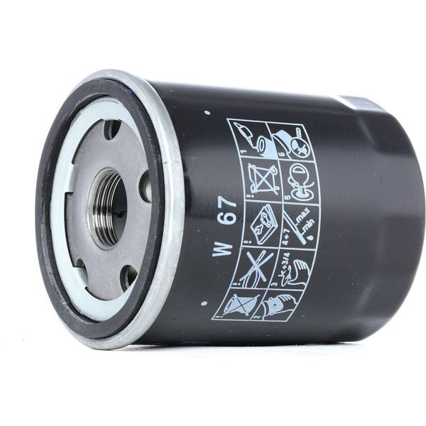 MANN-FILTER W 67 - Oe 180 28 10 Filtro Olio Per Forfour (454)-image