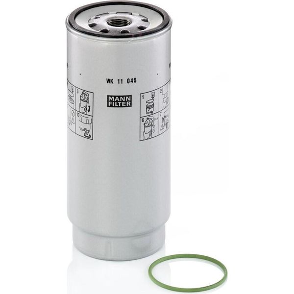 MANN-FILTER Wk 11 045 Z - Filtro Carburante Oe GC469176B2A Per Classe C (S204), Clio Iii, Kangoo (Kw)-image