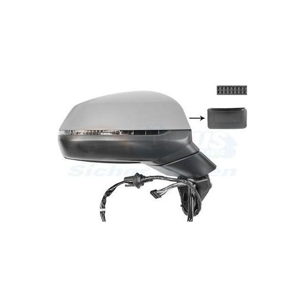 Van Wezel 0386818 - Oe 4M1949146 Specchio Esterno Destro Per Q7 (4M)-image