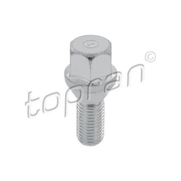 Topran 201 852 Bullone Ruota Oe 51732885 Compatibile Con Adam, Agila A, Agila B, Astra F, Astra G, Astra H, Calibra A, Combo, Corsa A, Corsa B, Corsa C, Corsa D, Corsa E, Meriva, Omega, Senator, Signum, Tigra, Vectra, Zafira-image