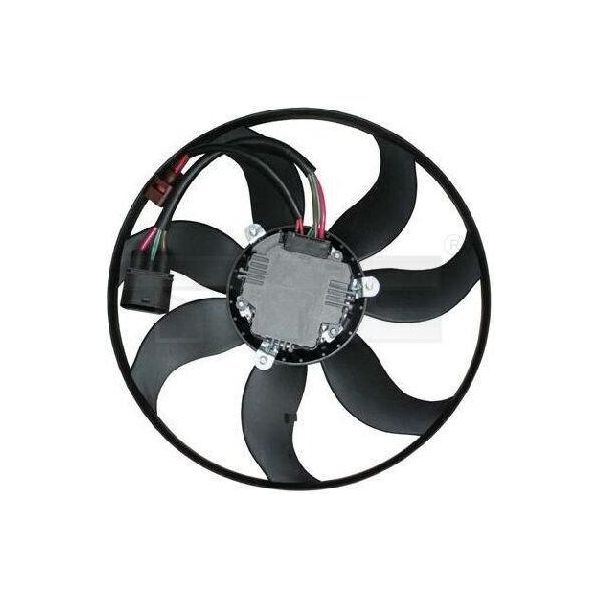 Tyc 837-0031 Ventola Radiatore Oe 1K0959455CQ Compatibile Con A1 8X, A3 8P, Tt, Altea, Altea Xl, Ibiza, Leon, Toledo, Octavia, Superb, Yeti, Beetle, Caddy, Cc, Eos, Golf Plus, Golf V, Golf Vi, Jetta, Passat Alltrack, Passat 3C, Passat 3B, Passat Cc, Polo 6R, Scirocco, Tiguan, Touran-image