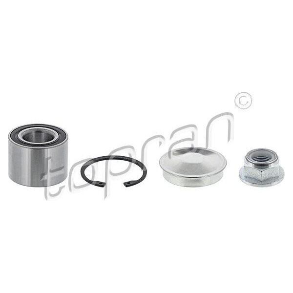 Topran 700 179 - Oe 7701 208 767 Radlagersatz, Hinterachse FüR Logan, Sandero, Micra Iii (K12), Note (E11, NE11), Clio I, Clio Ii, Clio Iii, Clio Iv, Logan I, Megane I, Modus (F/JP0), Sandero I (Bs), Thalia I (Lb), Thalia Ii (Lu), Twingo I (C06), Twingo I (S06), Twingo Ii (CN0)-image