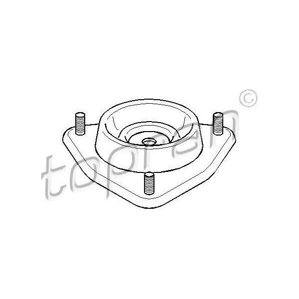 Topran 301 970 - Oe 7 350 847 Supporto Montante, Anteriore Per Escort Vii, Escort Vi-image