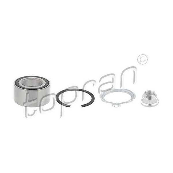 Topran 700 183 - Oe 7701 207 676 Set Di Cuscinetti Ruota, Asse Anteriore Per Clio Iii, Grand Scenic Ii (Jm), Megane Ii, Modus (F/JP0), Scenic Ii, Twingo Ii (CN0)-image