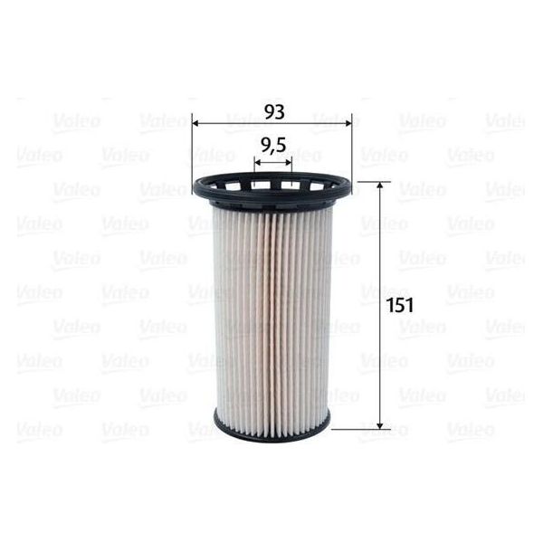Valeo 587095 Filtro Carburante Oe 5Q0127177 Compatibile Con A3 8V, A3 8Y, Q2, Q3, Tt, Arona, Ateca, Ibiza, Leon, Tarraco, Kamiq, Karoq, Kodiaq, Octavia, Scala, Superb, Yeti, Arteon, Beetle, Caddy, Cc, Golf Alltrack, Golf Sportsvan, Golf Vi, Golf Vii, Golf Viii, Jetta, Passat Alltrack, Passat 3BG, Polo Ae, Scirocco, T-Cross, T-ROC, Tiguan, Touran-image