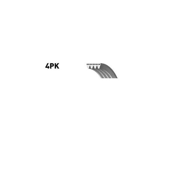 Gates 4PK613 - Cinghia Oe 57231 22000 Con Nervatura A V Per Accent I (X-3), Accent Ii (Lc), Getz (Tb), Lantra Ii (J-2)-image