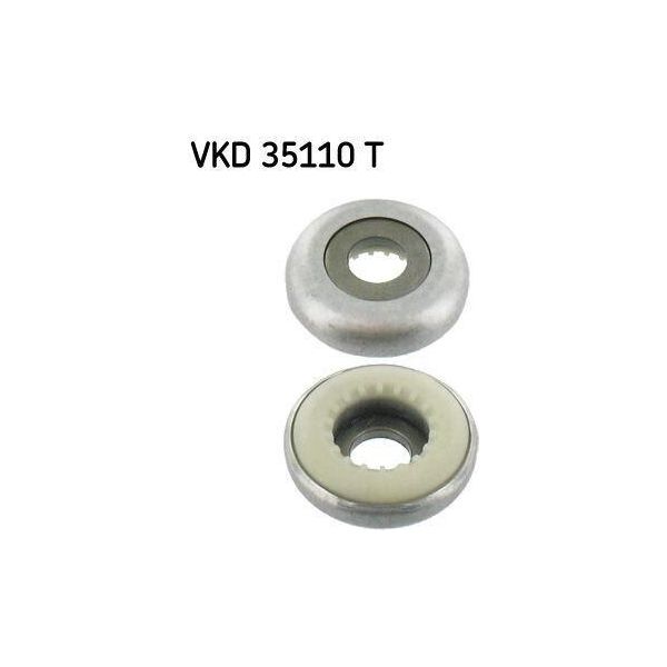 Cuscinetto Cilindrico Skf Vkd 35110 T, Cuscinetto Ammortizzatore Oe 1J0412249 Compatibile Con A1 8X, A3 8L, Tt, Galaxy, Alhambra, Arosa, Cordoba, Ibiza, Inca, Leon, Mii, Toledo, Citigo, Fabia, Octavia, Rapid, Roomster, Cabrio, City-Coupe, Crossblade, Fortwo, Roadster, Bora, Caddy, Corrado, Golf Iii, Golf Iv, Load Up, Lupo, New Beetle, Passat 35I, Passat 3B, Polo 6N, Polo 6V, Polo 6R, Sharan, Up, V-image