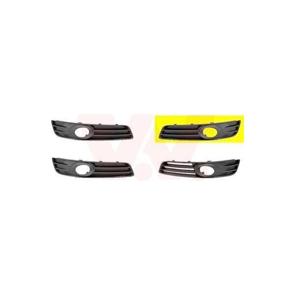 Van Wezel 0334591 - Coperchio Oe 8P0807681F Paraurti Anteriore Sinistro Per A3 (8P)-image