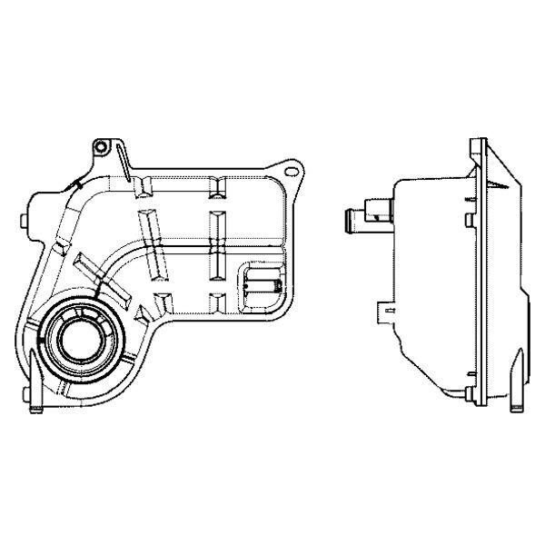 Mahle Crt 26 000S - Oe 8E0 121 403 E Serbatoio Di Espansione Per A6 (4B)-image