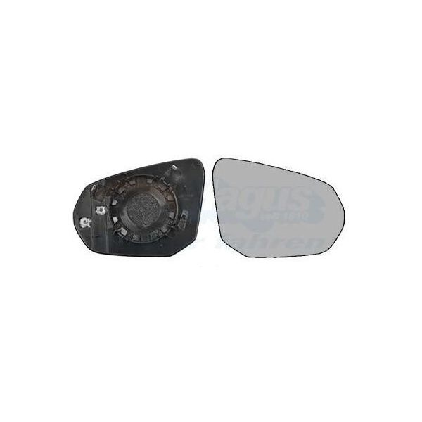 Van Wezel Specchio Retrovisore Esterno Destro Per Audi Q2 (Gab) Convesso Riscaldabile 0374838-image