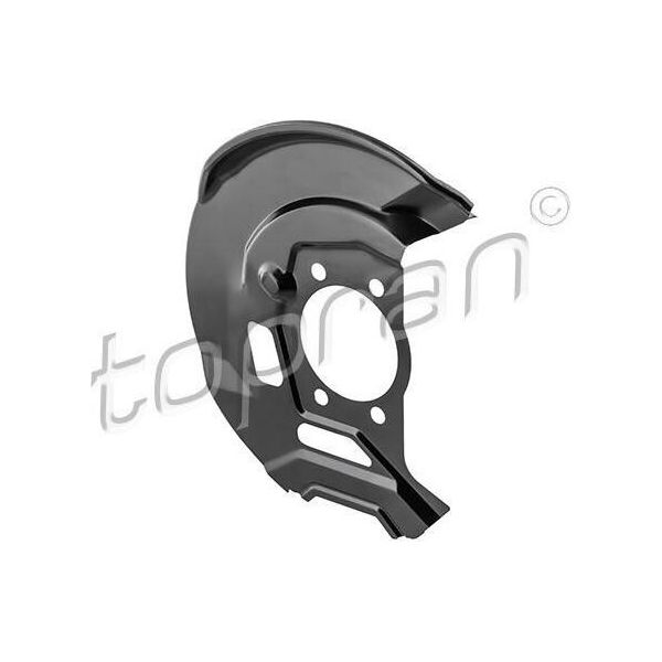 Topran 702 335 - Oe 4115 14E A0A Piastra Di Ancoraggio, Asse Anteriore Destro Per Qashqai Ii (J11), Kadjar (Ha, Hl)-image