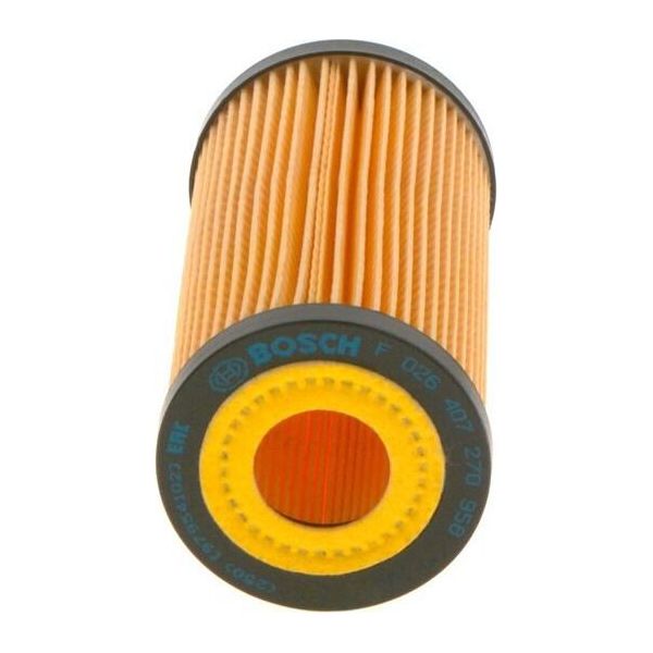 Bosch F 026 407 270 - Filtro Olio Oe 059115561G Per A4 (8W), A5 (F5), A6 (4G), A6 (4A), A7 (4G), A7 (4K), A8 (4N), Q5 (Fy), Q7 (4M), Q8 (4M), Amarok, Touareg (CR7, RC8)-image