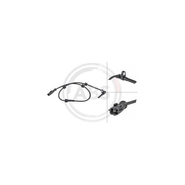 A.B.S. 30207 - Oe 479100007R Sensore, Velocità Ruota Per Megane Iii-image