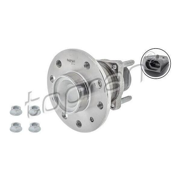Topran 205 774 - Oe 16 04 301 Set Di Cuscinetti Ruota, Asse Posteriore Per Zafira A, Vectra B (J96), Meriva (X03), Combo Tour, Combo, Astra G-image