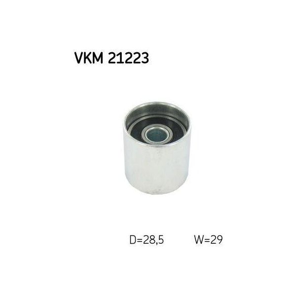 Skf VKM21223 Rullo Di Rinvio/Guida, Cinghia Dentata Oe 06D109244C Compatibile Con A1 8X, A3 8P, A4 8E, A6 4F, Tt, Altea, Altea Xl, Exeo, Leon, Toledo, Octavia, Eos, Golf Plus, Golf V, Golf Vi, Jetta, Passat 3C, Polo 6R, Scirocco, Touran-image