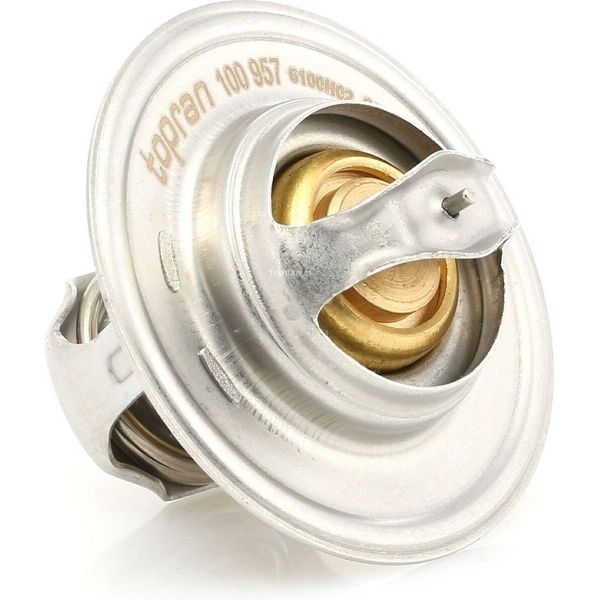 Topran 100 957 - Oe 050 121 113C KüHlwasserthermostat FüR A3 (8L), A3 (8P), A4 (8D), A6 (4A), A6 (4B), Tt (8N), Alhambra (7V), Altea (5P), Cordoba (6K), Cordoba (6L), Ibiza (6K), Ibiza (6L), Leon (1M1), Leon (1P1), Toledo Ii (1M2), Toledo Iii (5P2), Fabia I (6Y), Octavia I (1U), Octavia Ii (1Z), Superb I (3U), Bora (1J), Caddy Iii (2C, 2K), Golf Iv (1J), Golf Plus (5M), Golf V (1K), Golf Vi, Jetta-image
