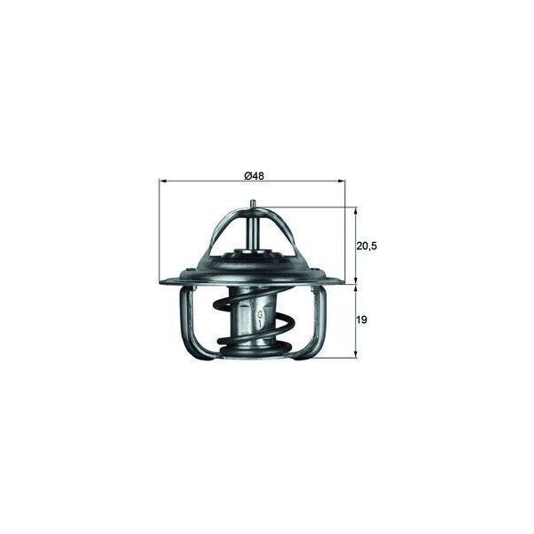 Mahle Tx 1 83D - Oe 04792923AA Termostato Acqua Di Raffreddamento Per 300 M (Lr), 300 C (Le, Lx)-image