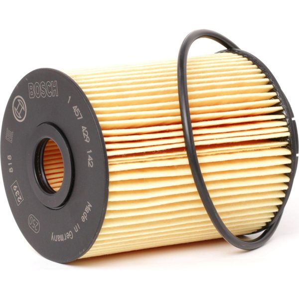 Bosch 1 457 429 142 Filtro Olio Oe 021115562A Compatibile Con A8 4D, Q7, Galaxy, Classe V, Cayenne, California T4, Golf Iii, Multivan V, Passat 35I, Passat 3B, Phaeton, Sharan, Touareg, Transporter Iv, Transporter V, Vento-image