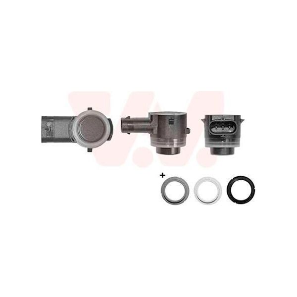 Van Wezel 0684880V Sensore Di Parcheggio Per Vw Golf Vii Hatchback (5G1, BQ1, BE1, BE2) Passat Variant (3G5, CB5) Golf Vii Variant (BA5, BV5)-image