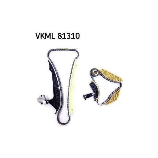Skf Vkml 81310 Kit Catena Di Distribuzione Oe 06H109158N Compatibile Con A3 8P, A4 8K, A5 8T, A5 8F, Tt, Exeo, Cc, Eos, Golf Vi, Passat 3C, Passat 3B, Scirocco, Sharan, Tiguan-image