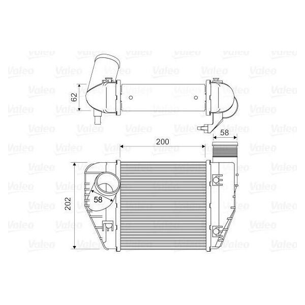 Valeo 818326 - Intercooler Oe 4F0145805AA Per A6 (4F)-image