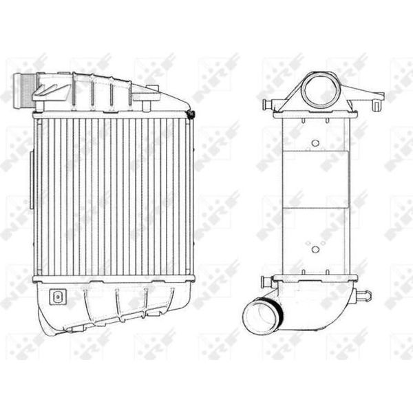 Nrf 30771 - Intercooler Oe 8E0145806L Per A4 (8E), A4 (8H)-image