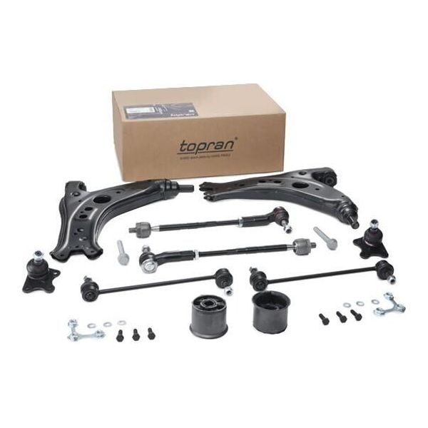 Topran 115 800 - Oe 6Q0 498 KIT01 Braccio Di Controllo Per Ibiza (6L), Cordoba (6L), Roomster (5J), Fabia Ii (54), Fabia I (6Y), Polo (9N), Fox (5Z)-image